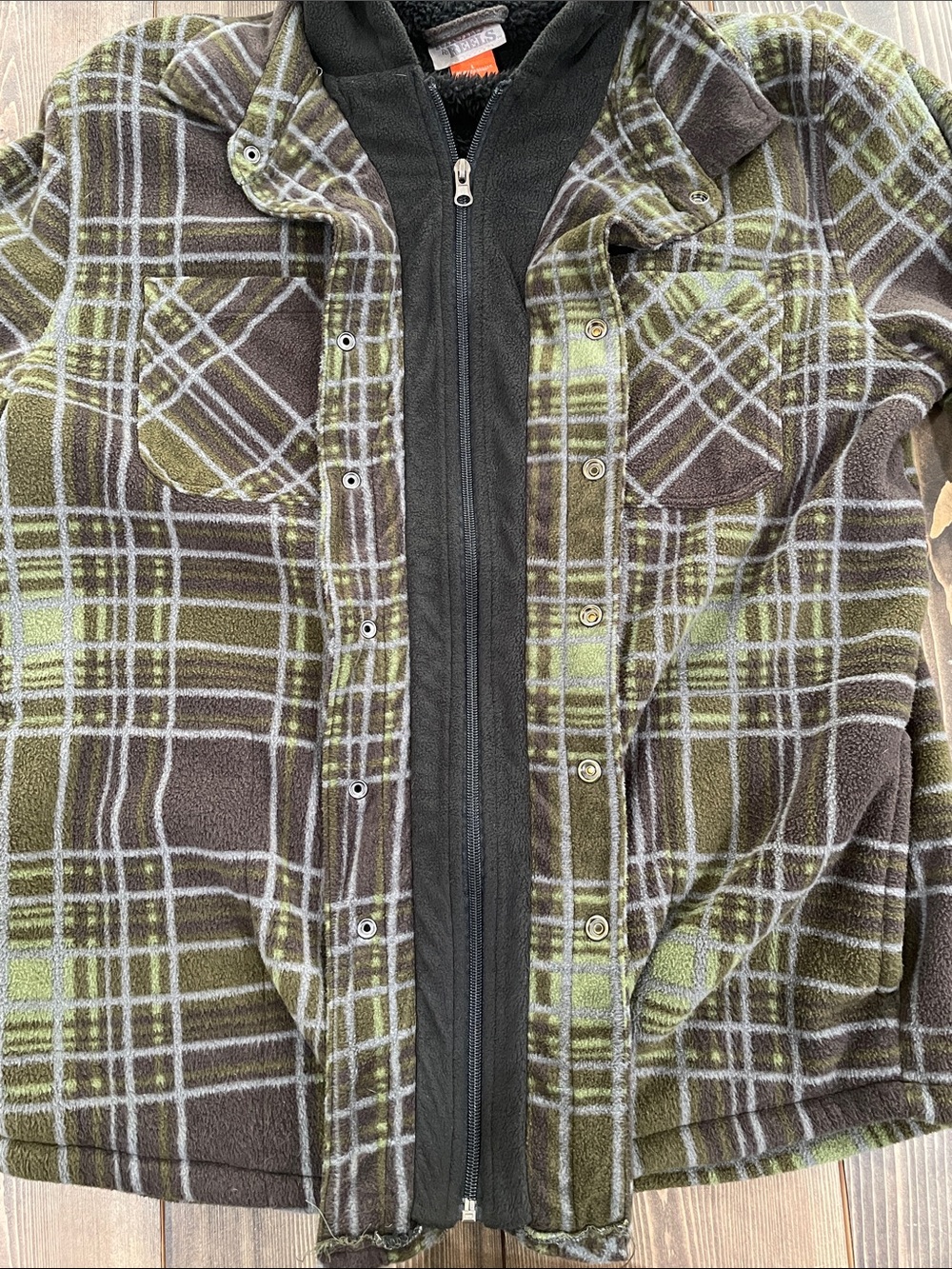 Men’s Racks & Reels Plaid Jacket - Picture 5 of 10